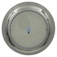 Прожектор светодиодный 50Вт Gemas SlimLED-INOX Daylight 252мм 12В оправа н/с (универсал) (052141SS)